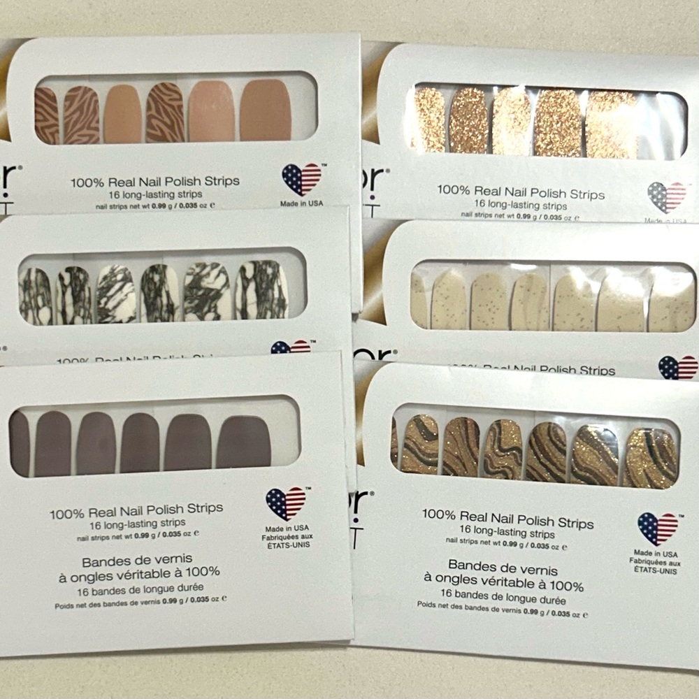 Color Street neutrals, set of 6